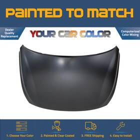 Hy1230169 Paint A Part For 2018-2020 Hyundai Elantra Gt Hood Painted To Match
