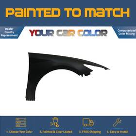 Hy1241177 Paint A Part For 2020-2023 Hyundai Sonata Hybrid Right Fender Passenger Painted To Match