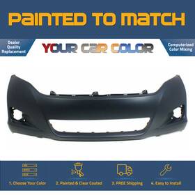 To1000354 Paint A Part For 2009-2016 Toyota Venza Front Bumper Painted To Match