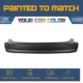 To1115117 Paint A Part For 2021-2023 Toyota Sienna Rear Bumper Cover Lower Le/xle Without Sensor Painted