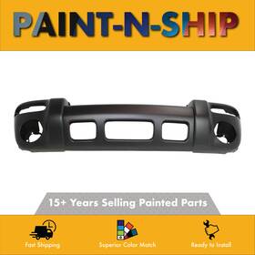 Ch1000334 Paint N Ship For 2002-2004 Jeep Liberty Front Bumper Limited/sprt Without Renegade Pkg Painted