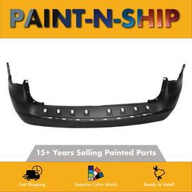 Ch1100957 Paint N Ship For 2011-2020 Dodge Caravan Rear Bumper Limited With Park Snsr Painted To Match