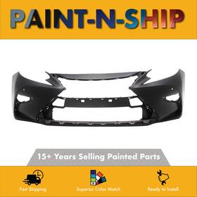 Lx1000312 Paint N Ship For 2016-2018 Lexus Es350 Front Bumper Japan Built With Park Snsr Painted To Match