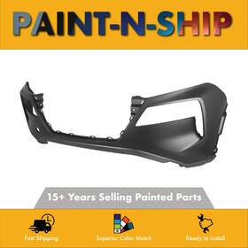 Ni1000340 Paint N Ship For 2021-2023 Nissan Rogue Front Bumper S/sl/sv Japan Blt Without Dist Snsr Painted