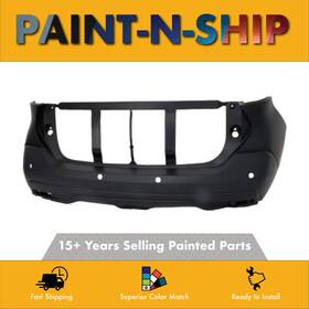 Ni1100339 Paint N Ship For 2020-2020 Nissan Kicks Rear Bumper With 4 Park Snsr Lower Painted To Match