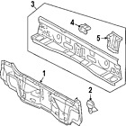 583020r011 Panel Genuine Oem Outer Toyota