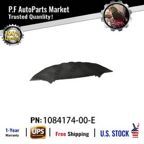 1084174-00-e Parrotfriend Workshop Fit For Tesla Model 3 17-23 Front Bumper Lower Valance Diffuser Guard