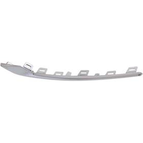 14483876 Perfect Fit Bumper Trim For 2014-2016 Honda Odyssey Front Molding Lh Upper Chrome
