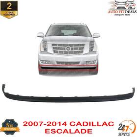 14510902 Perfect Fit Front Bumper Lower Air Deflector Black Fits 2007-2014 Cadillac Escalade