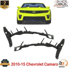 14618605 Perfect Fit 2pcs Front Bumper Brackets Side Cover Reinforcement For 2010-15 Chevrolet Camaro