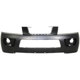 14868544 Perfect Fit Front Upper Bumper Cover For 2006-2007 Saturn Vue With Fog Lamp Holes Primed