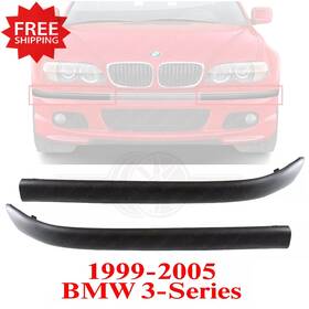 14902915 Perfect Fit New Front Bumper Trim For 2001-2005 Bmw 325i 325xi 330i 330xi Lh And Rh