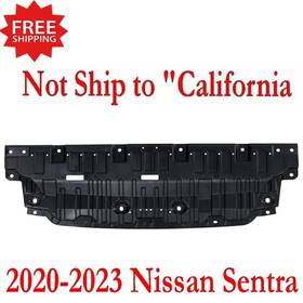 Ni1228175 Perfect Fit 17163898 New Front Lower Engine Splash Shield For Nissan Sentra 2020 To 2023