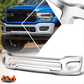 98459pm Pm Performotor For 19-25 Ram 2500 3500 Steel Front Bumper Face Bar With Fog Lights Holes Chrome