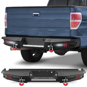 Bt-2022031a Pofenze For 2009-2014 Ford F-150 Front Or Rear Bumper With Winch Plate 144w Led Light Bar