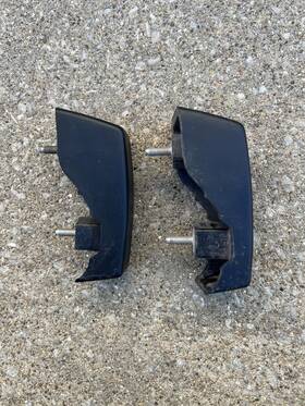10028879 Pontiac 10028878 Oem 1982 83 84 6000 Le Gm Front Rh/lh Bumper Guards