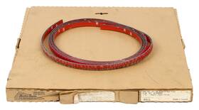 22569929 Pontiac Single 103 Inch X .5 Red Bumper Impact Strip Fits 1991-94 Sunbird