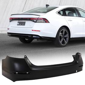 Ho1114109 Popstore For 2023-2025 Honda Accord Without Parking Sensor Rear Primed Bumper Cover