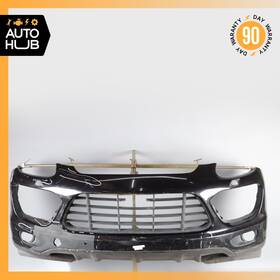 00004322131 Porsche 11-14 Cayenne 958 Turbo Gts Front Bumper Cover Assembly Black Oem