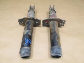 477807181 Porsche 77-88 924 Set Of 2 Rear Bumper Impact Shock Absorber Oem