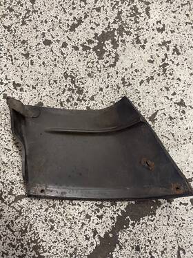 477807344 Porsche 87-88 924s Driver Left Side Rear Bumper End Cap 477 807 343