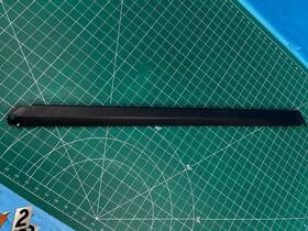 7p5853540 Porsche 2010-17 Cayenne Rear Right Passenger Side Scuff Sill Plate Cover Oem