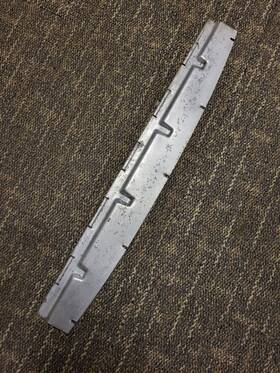 911.503.157.01 Porsche Used 1974-89 911 1975-77 930 Rear Bumper Heat Shield 91150315701
