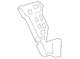 95b-807-253-c Porsche Genuine 2015-2021 Macan - Upper Bracket