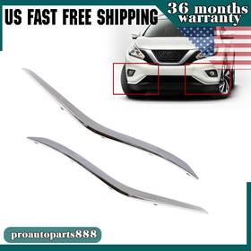 620755aa2a Proautoparts888 For Nissan Murano 2015-18 Front Left Right Driver Passenger Bumper Molding Trim