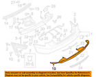 4g0807521f1rr Quattro-valance A6 12-14 Oem Audi