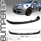 Rabbit 06 Spoiler Bumper V-style 5 Urethane 09 Golf Poly Lip 07 Front Vw Mk5 08