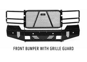 Fsc22hbl1 Ranch Hand 22-c Silverado 1500 Summit Front Bumper With Grille Guard