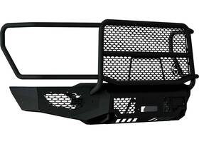 Ranch Hand Mff24hbm1 For 24-c F150 Midnight Front Bumper With Grille Guard
