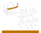 5202352080 Rear 04-06 Scion Oem Toyota Bumper-impact Bar Xb