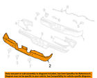 68049746ab Rear Chrysler Bumper-bumper Oem