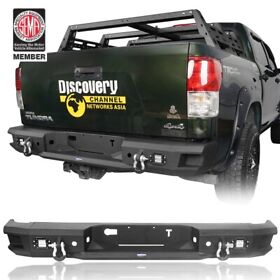 Bxg.5201 Rear-end Protection Step Bumper Bar With Led Floodlights For Tundra 2007-2013