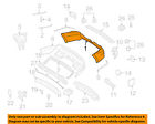 16488506389999 Rear Mercedes 10-12 Oem Mercedes-benz Cover Bumper-bumper Gl350