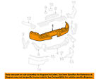 5215104051 Rear Oem Bumper-bumper 05-14 Toyota Tacoma
