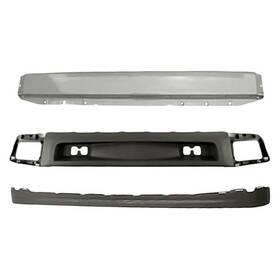 Bndl-220865 Replacement For Chevy Silverado 1500 07-08 3-piece Front Bumper Reinforcement