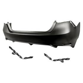 Bndl-920853 Replacement For Toyota Camry 2018-2024 3-pc Rear Bumper Cover Kit