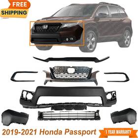 16986650 Replacemet Front Bumper Cover And Grille Assembly For 2019-2021 Honda Passport