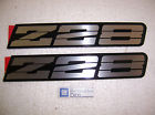 S1510k Restoration Black -28 Camaro Gm Emblems Panel 91-92 Silver Rocker