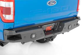 10810a Rough Country Heavy Duty Led Rear Bumper For 2021-2024 Ford F-150 -