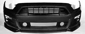 421843 Roush 2015-2017 Mustang Complete Front Fascia Kit Raw