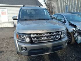 105-59857b Rover Front Bumper Fog Lamps With Park Assist Fits 14-16 Lr4 318360