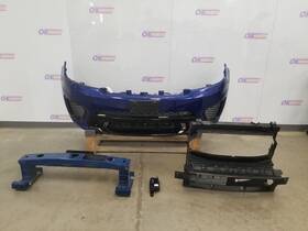 105-59921a Rover 15 2015 Range Sport Svr Oem Front Bumper Assembly Blue With Radar