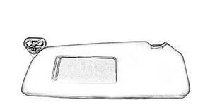 Lr027693 Rover 2012-2019 Land Evoque Left Sun Visor
