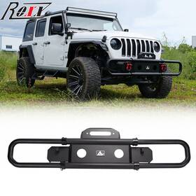 Njl01a103-bx Roxx Front Bumper With D-ring For 2018-2026 Jeep Wrangler Jl 07-18 Jk 19-26 Gladiator Jt
