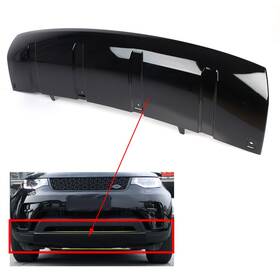 Runx 550755851483 1pc Front Bumper Skid Plate For Land Rover Discovery 5 2017-2021 Glossy Black