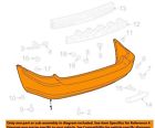 5215948901 Rx300 Oem 99-03 Cover Lexus Rear Bumper-bumper Toyota